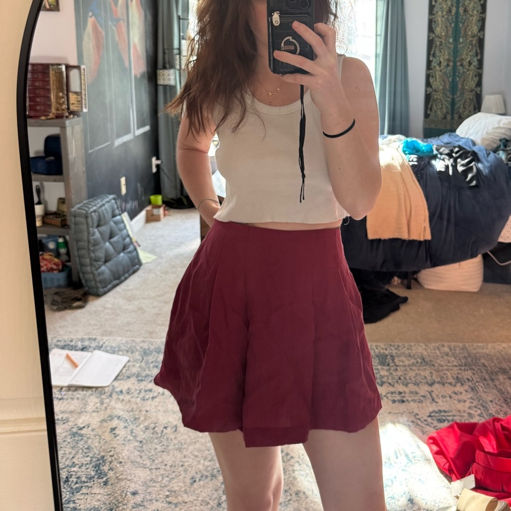 Target Red Skater Skirt